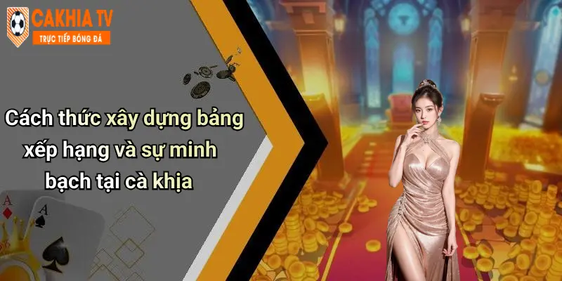 Bảng Xếp Hạng: Khám Phá Hiện Tượng Cà Khịa Giải Trí Trực Tuyến 2 Cách thức xây dựng bảng xếp hạng và sự minh bạch tại cà khịa