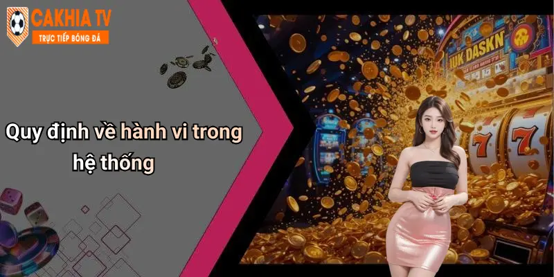 Quy định về hành vi trong hệ thống