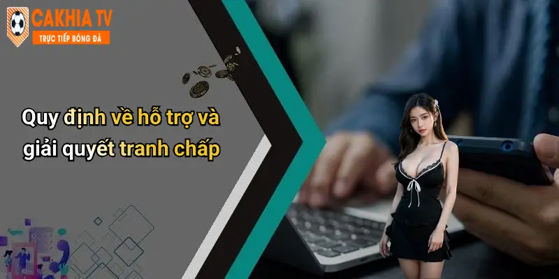 Quy định về hỗ trợ và giải quyết tranh chấp