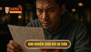 Kinh nghiệm chọn kèo an toàn