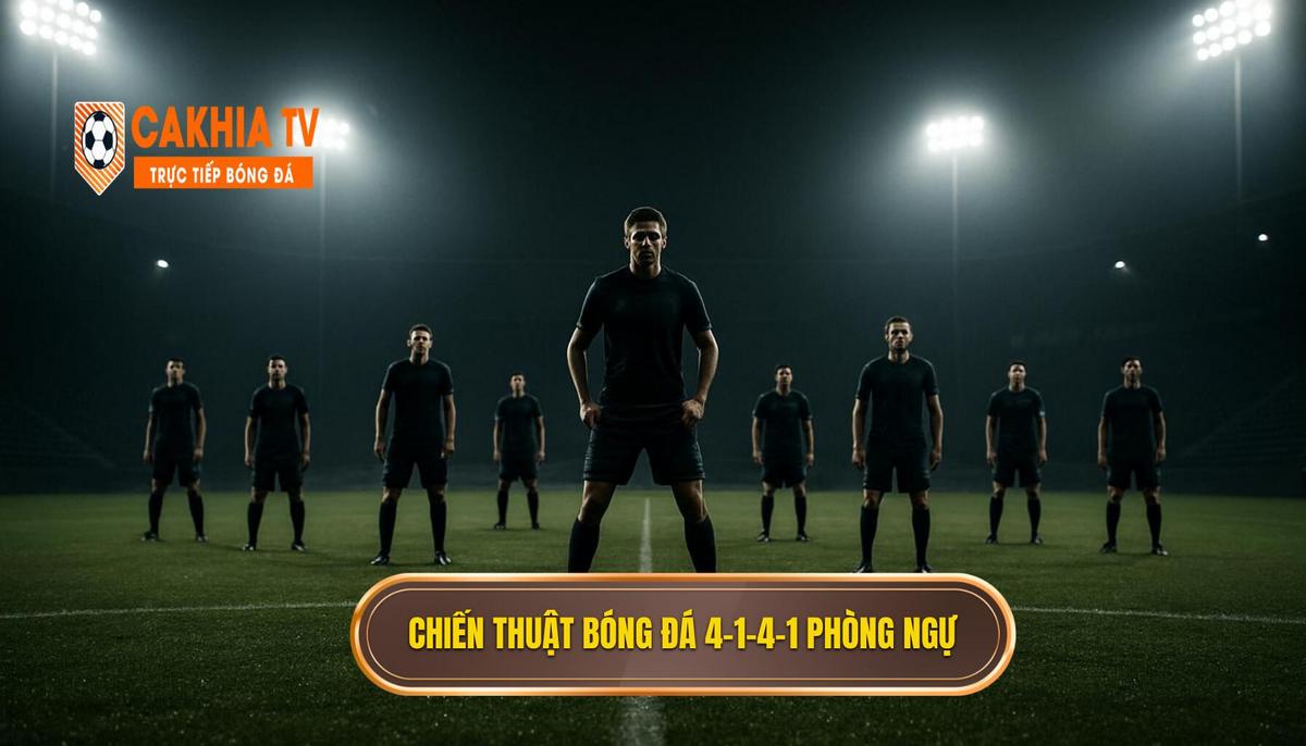 Nền tảng của Chiến thuật bóng đá 4-1-4-1 phòng ngự