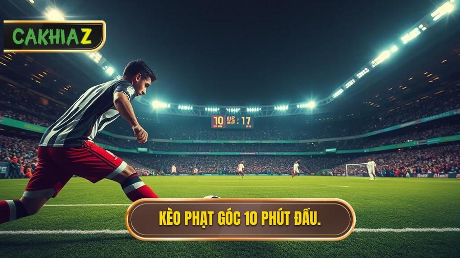 Kèo phạt góc 10 phút đầu