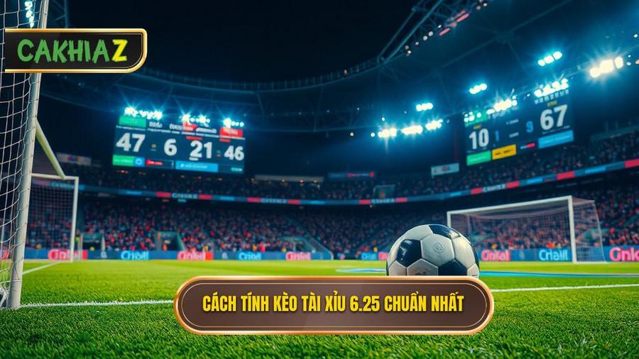 Cách tính kèo tài xỉu 6.25 chuẩn nhất