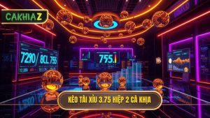 Kèo tài xỉu 3.75 hiệp 2 là gì? Bí kíp soi kèo từ CÀ KHỊA