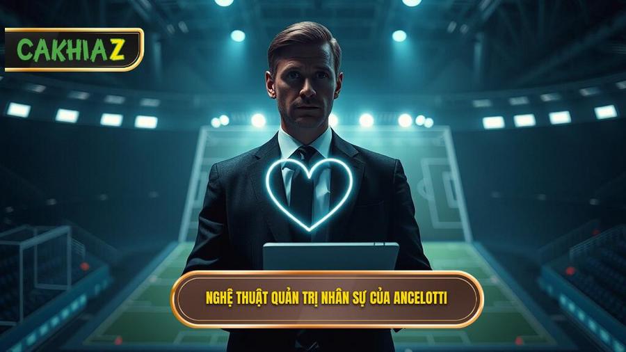 Bậc thầy quản trị nhân sự - Trái tim của Chiến thuật Carlo Ancelotti