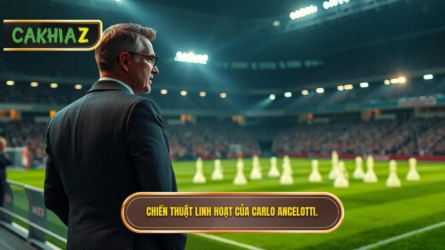Chiến thuật Carlo Ancelotti tại Real Madrid: Đỉnh cao của sự thích nghi