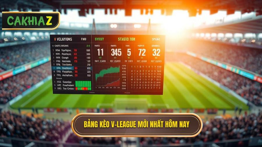 Bảng kèo V-League mới nhất: Cẩm nang soi kèo và phân tích chuyên sâu 1 Hiểu về Bảng kèo V-League mới nhất và tầm quan trọng