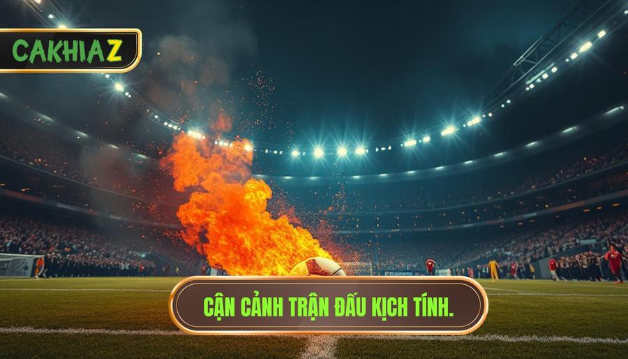 Cận cảnh trận đấu kịch tính.