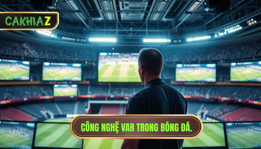 VAR vào cuộc và câu chuyện bắt đầu: Khi công nghệ thay đổi định mệnh cuộc chơi 1 Công nghệ VAR trong bóng đá.
