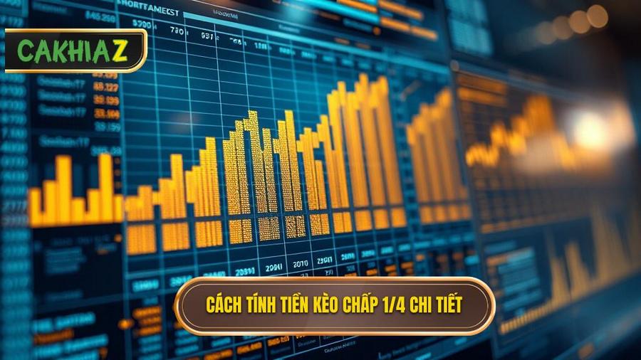 Bảng tính tiền chi tiết cho Kèo chấp 1/4 (0.25)